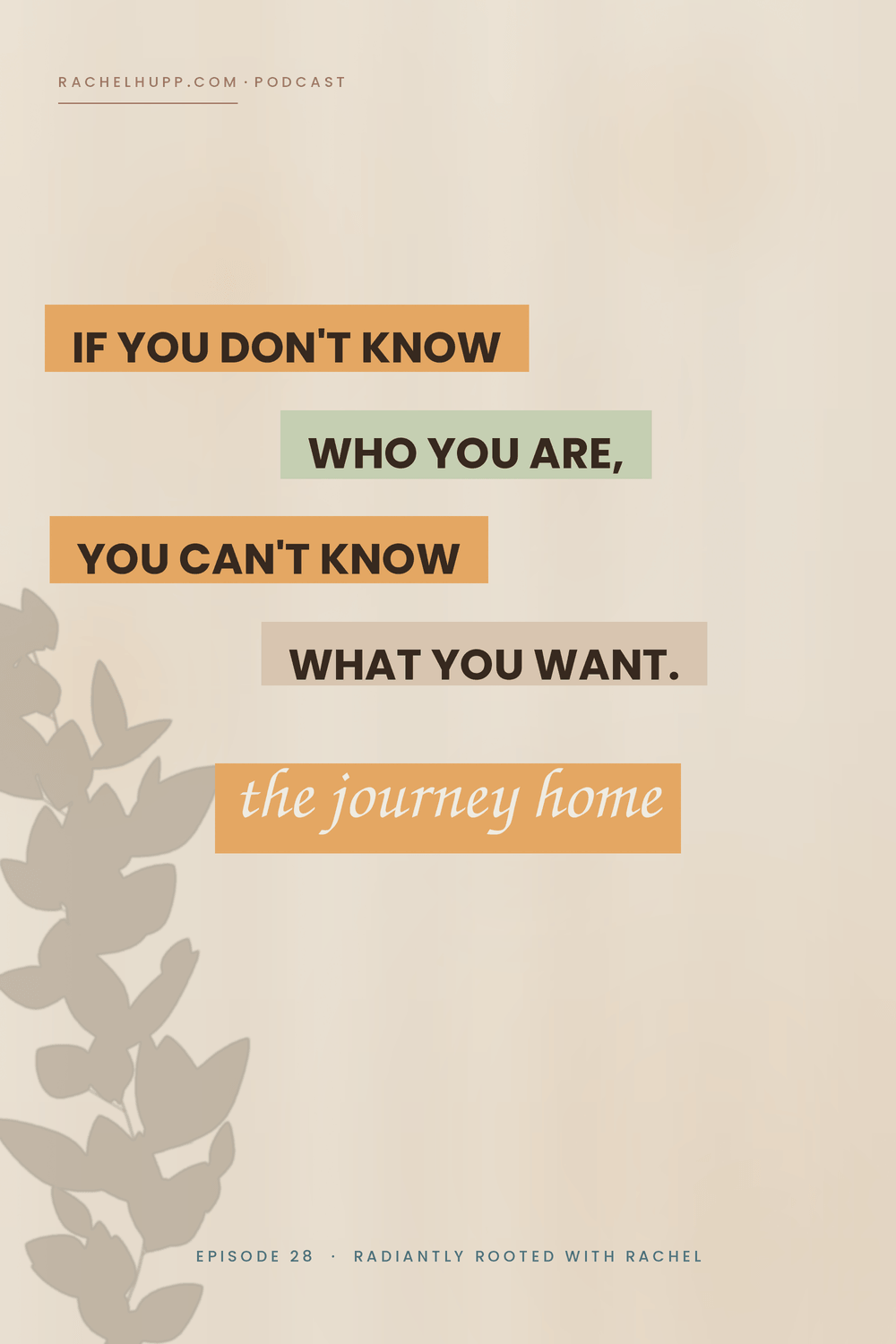 How to trust yourself again - if you don't know who you are, you can't know what you want
