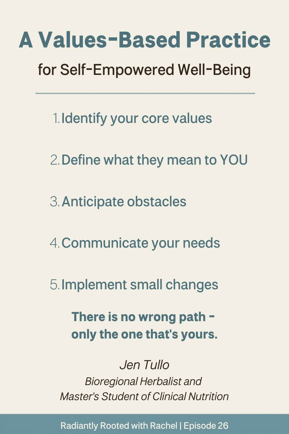 Values-based practice framework for self-empowered health decisions